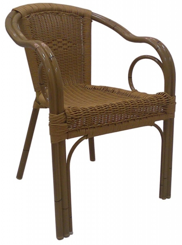 NEO-DS-126 Aluminum Rattan Chair