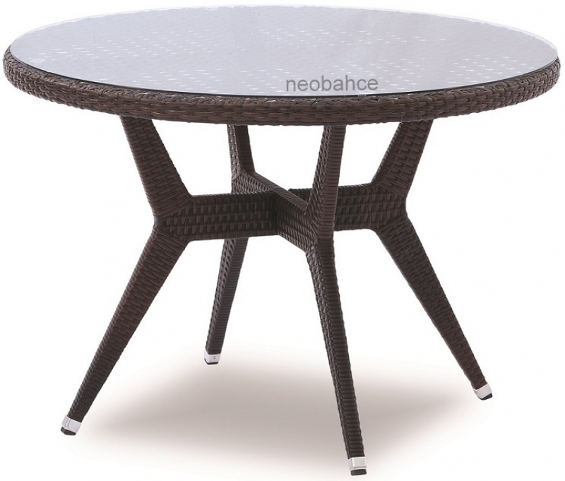 NEO-DR121-1 Round Rattan Table
