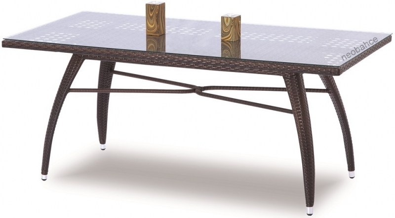 NEO-DR122 Rectangle Rattan Table
