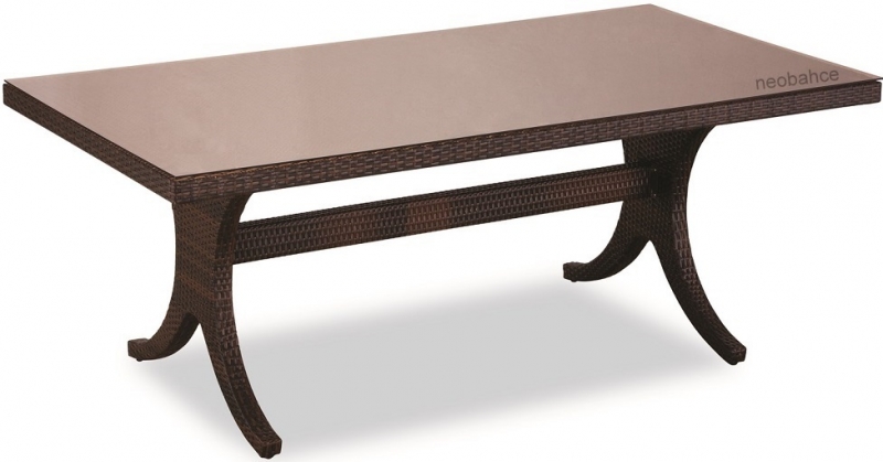 NEO-DR125 Rectangle Rattan Table
