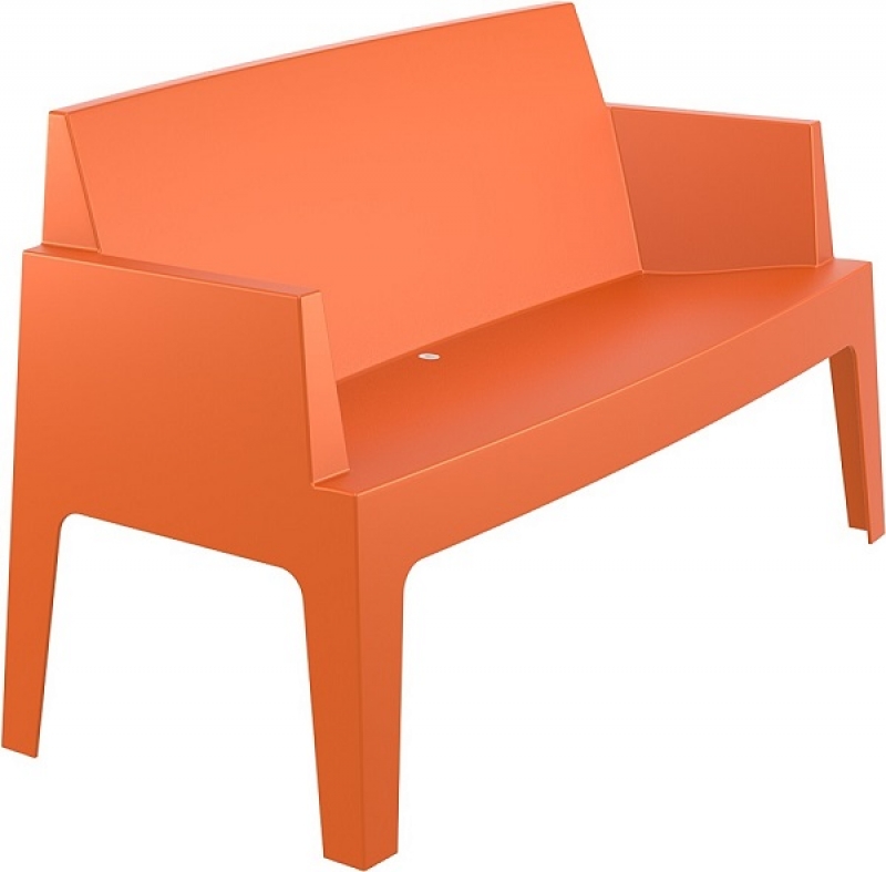 Siesta Box Sofa Orange