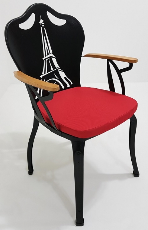Eyfel Metal Sandalye Yemek Sandalyesi 