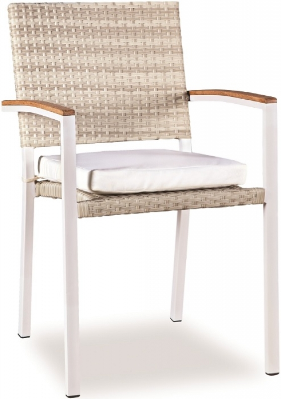 NEO-DS-149 Rattan Teak Arm Chair