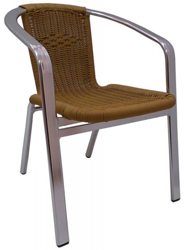 NEO-DS-154 Aluminum Rattan Chair