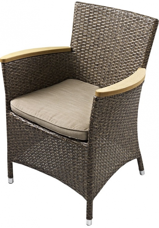 NEO-DS-117 Rattan Teak Arm Chair