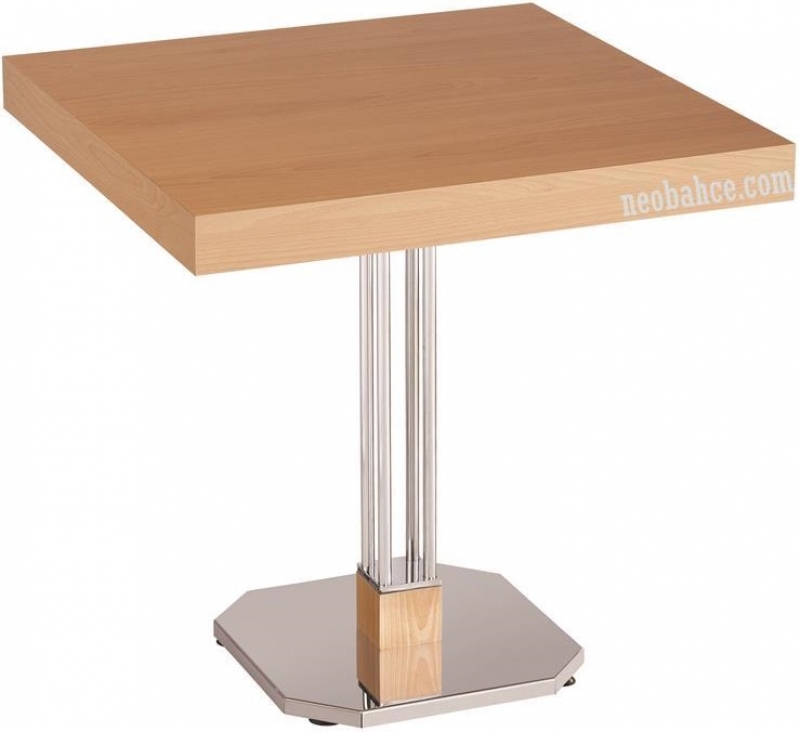 Caprice 70x70cm Mdf-Lam Cafe Restaurant Masa