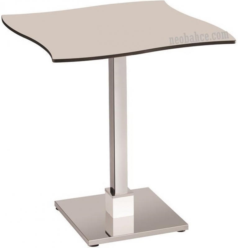 Eva 65x65cm Compact Cafe Restaurant Masa