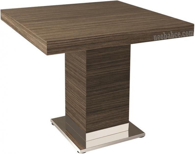 Otra 90x90cm Mdf-Lam Cafe Restaurant Masa